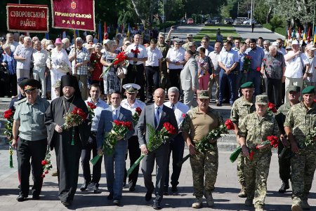 Одесса отмечает 75-ю годовщину начала  своей героической обороны (фоторепортаж)