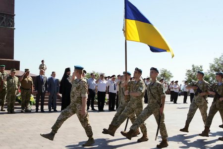 Одесса отмечает 75-ю годовщину начала  своей героической обороны (фоторепортаж)