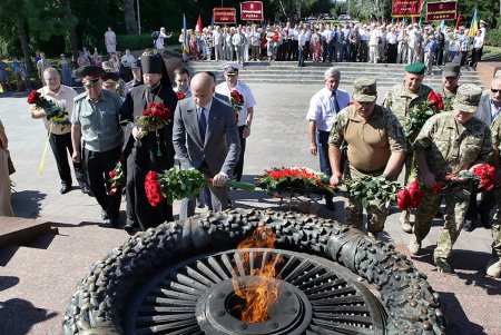 Одесса отмечает 75-ю годовщину начала  своей героической обороны (фоторепортаж)