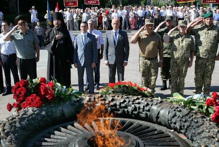 Одесса отмечает 75-ю годовщину начала  своей героической обороны (фоторепортаж)