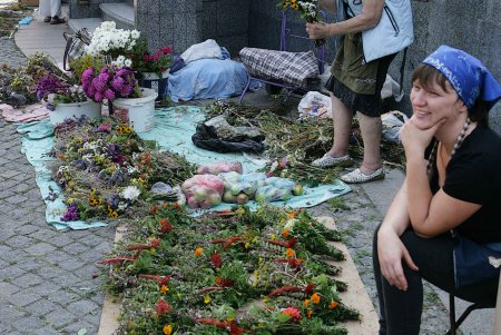 Одесситы празднуют Яблочный Спас (фоторепортаж)
