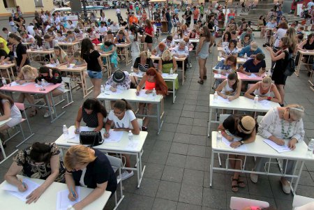 Одесситы написали диктант на украинском языке