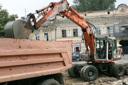 Реконструкция Тираспольской площади (фоторепортаж)
