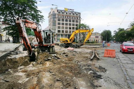 Реконструкция Тираспольской площади (фоторепортаж)