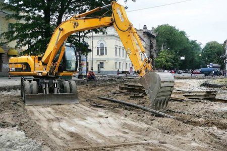 Реконструкция Тираспольской площади (фоторепортаж)