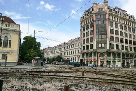 Реконструкция Тираспольской площади (фоторепортаж)