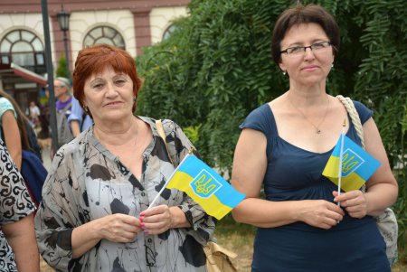 День Независимости на Театральной площади Одессы (фоторепортаж)