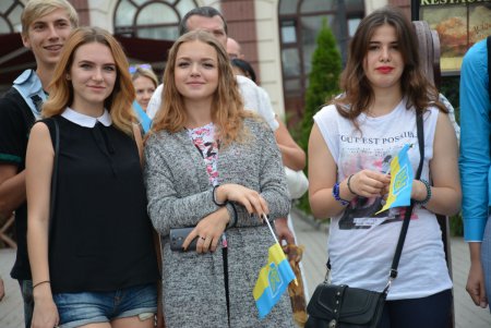 День Независимости на Театральной площади Одессы (фоторепортаж)