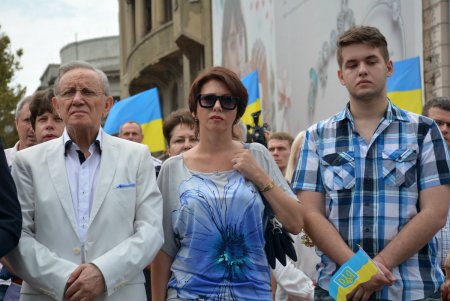 День Независимости на Театральной площади Одессы (фоторепортаж)