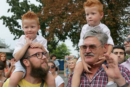 Вчера Одесса значительно порыжела не только от солнца (фоторепортаж)