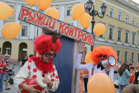 Вчера Одесса значительно порыжела не только от солнца (фоторепортаж)
