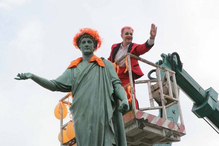 Вчера Одесса значительно порыжела не только от солнца (фоторепортаж)
