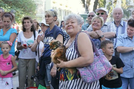 В Горсаду пели о родном городе (фоторепортаж)