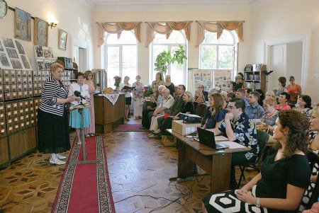 Праздник-парад юбилеев одесской библиотеки имени Ивана Франко (фоторепортаж)