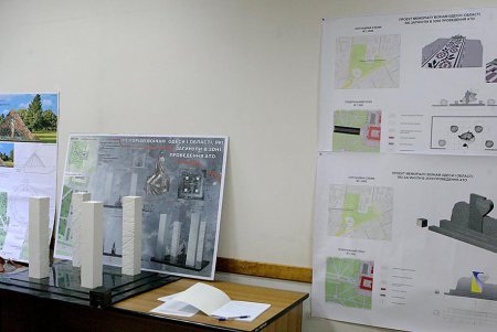Одесситы выбирают проект Мемориала в честь воинов АТО (фото)