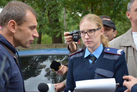 Полиция отпустила подозрительный автобус с улицы Маразлиевской (фото)