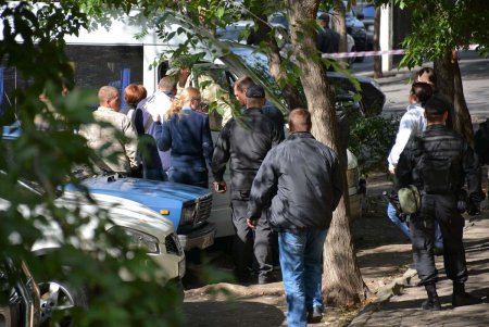 Полиция отпустила подозрительный автобус с улицы Маразлиевской (фото)