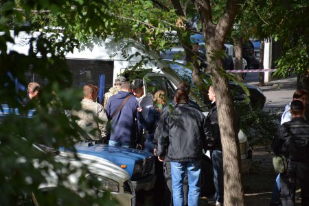 Полиция отпустила подозрительный автобус с улицы Маразлиевской (фото)