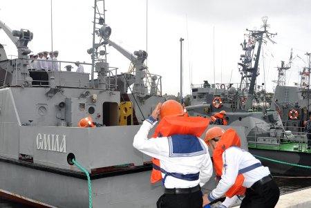 Катера ВМС «Смела» и «Сокаль» возвратились из учебного похода по Черному морю (фото)
