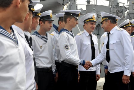 Катера ВМС «Смела» и «Сокаль» возвратились из учебного похода по Черному морю (фото)