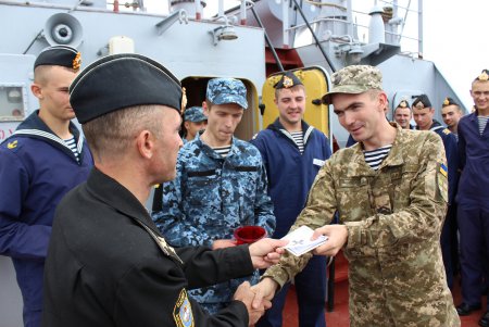 Катера ВМС «Смела» и «Сокаль» возвратились из учебного похода по Черному морю (фото)