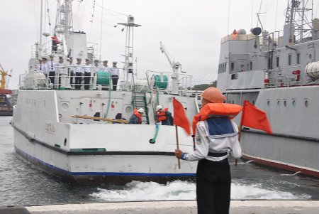 Катера ВМС «Смела» и «Сокаль» возвратились из учебного похода по Черному морю (фото)