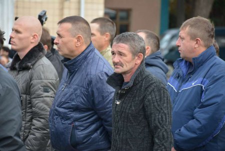 Первая партия новобранцев из Одесской области отправилась в войска (фото)