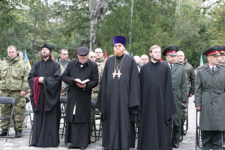 По традиции празднования Дня защитника Украины в Одессе начались торжественной церемонией в парке имени Шевченко (фоторепортаж)