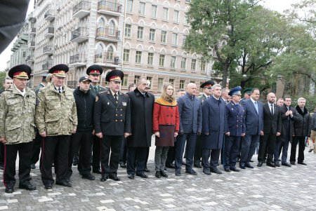 По традиции празднования Дня защитника Украины в Одессе начались торжественной церемонией в парке имени Шевченко (фоторепортаж)