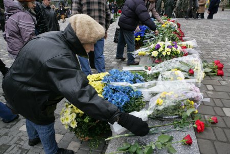 По традиции празднования Дня защитника Украины в Одессе начались торжественной церемонией в парке имени Шевченко (фоторепортаж)
