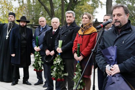 Памятник жертвам Холокоста открыт сегодня на Люстдорфской дороге (фоторепортаж)