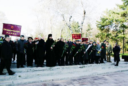Одесситы почтили память освободителей Украины от немецко-фашистских захватчиков (фоторепортаж)