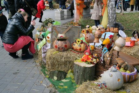 В Парке Победы проходит «Праздник тыквы» (фоторепортаж)