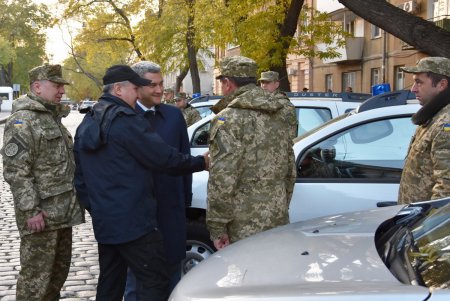 Будни СБУ Одесчины: первый монумент героям и пополнение технического парка (фото)