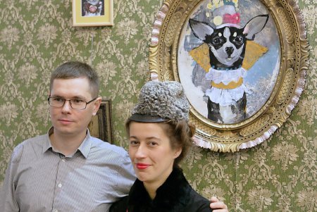«Дог Арт»: собаки «заселились» во Всемирный клуб одесситов (фоторепортаж)