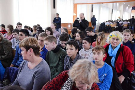 Спортивные легенды Одессы встретились со школьниками (фото)