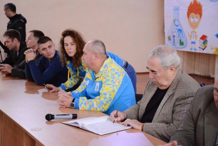 Спортивные легенды Одессы встретились со школьниками (фото)