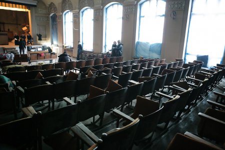 В сталинском ампире поселится «ТеатРоК» (фоторепортаж)