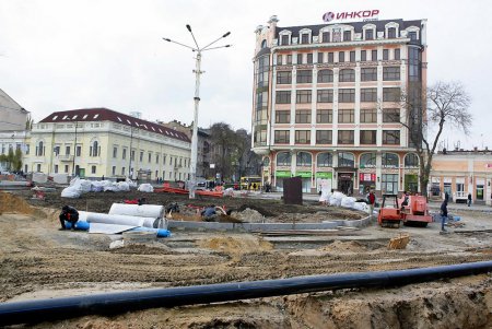 Обновленная Тираспольская площадь откроется в начале следующего года (фоторепортаж)