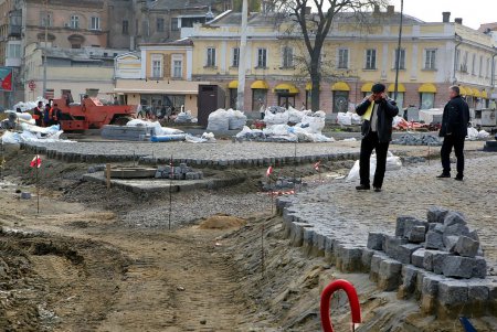 Обновленная Тираспольская площадь откроется в начале следующего года (фоторепортаж)