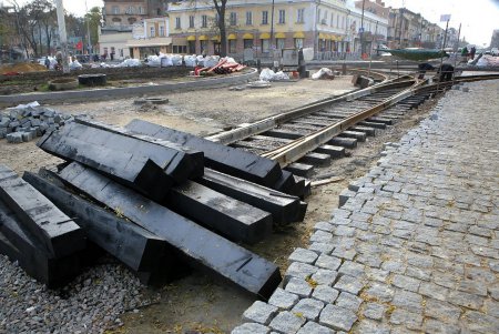 Обновленная Тираспольская площадь откроется в начале следующего года (фоторепортаж)