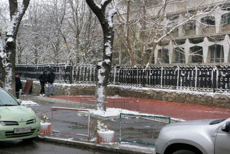 В Одессу пришли седой зимы угрозы (фоторепортаж)