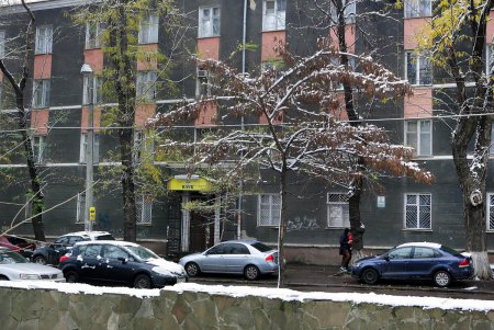 В Одессу пришли седой зимы угрозы (фоторепортаж)