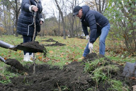 Любимый парк одесситов добавил зеленое убранство (фоторепортаж)