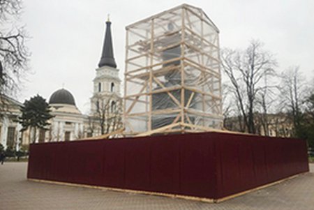 Бронзовый князь предстанет перед одесситами через две недели (фото)