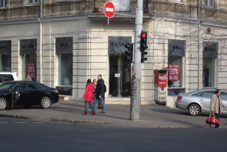 В центре Одессы «черная пятница» протекает вяло