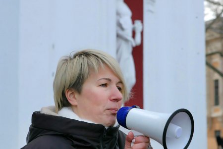 Митинг против живодеров прошел под одесской мэрией (фоторепортаж)