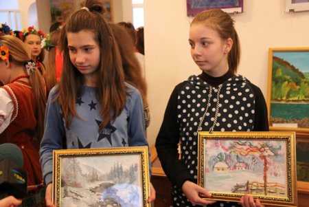 Одесские дети с особыми потребностями представили свою «Дорогу творчества» (фото)