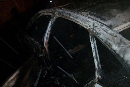 ДТП в районе Куяльника: иномарка снесла два электростолба и загорелась (фото)