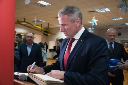 Глава Национального Олимпийского комитета Украины встретился с лучшими тайбоксерами страны (фото)
